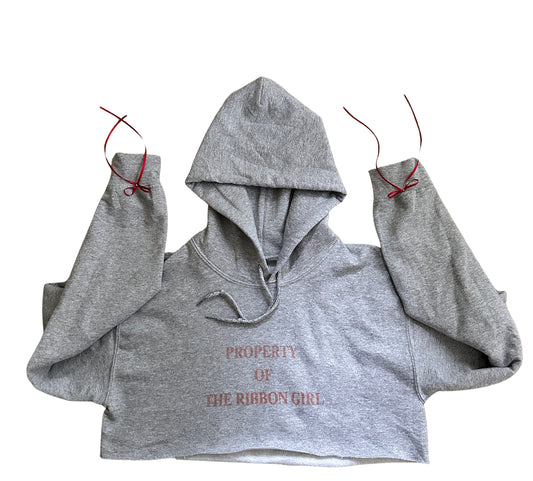 POTRG/FINDERS ARE NOT KEEPERS CROPPED HOODIE