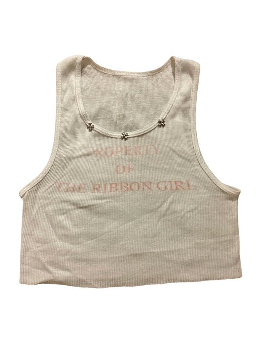PROPERTY OF THE RIBBON GIRL TOP